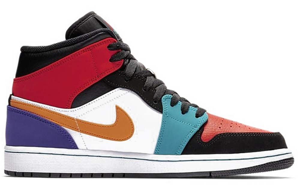 Jordan 1 Mid Bred Multi-Color