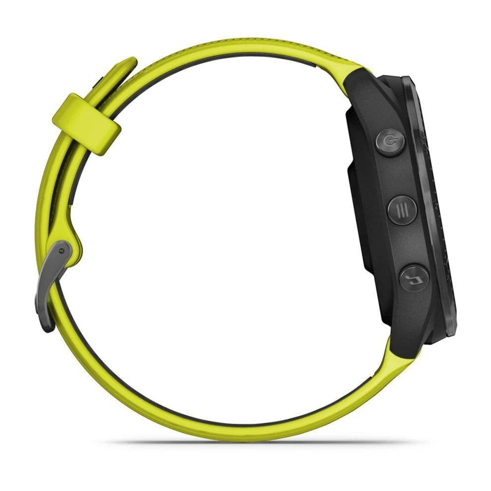 Часы Garmin FORERUNNER 965 титановый безель, с желто-черным ремешком, 010-02809-12. Товар уцененный