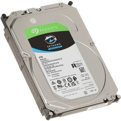 Жесткий диск HDD 4.0Tb Seagate, SATA-III, 256Mb, 5900rpm, SkyHawk (ST4000VX013)