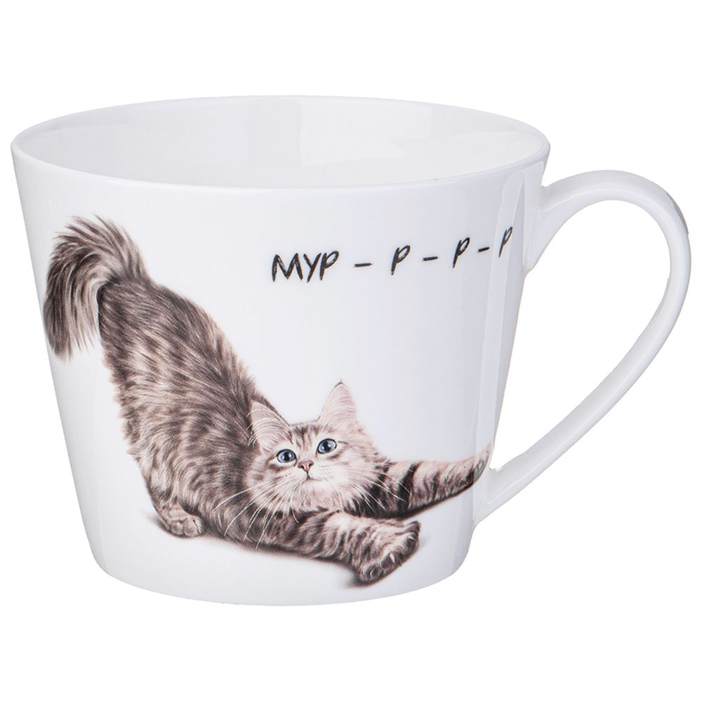 КРУЖКА LEFARD "БЕРИ КОТА" 450 МЛ, РАЗНОЦВЕТНЫЙ (КОР=48ШТ.)