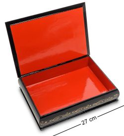 ШК-11/ 9-F Шкатулка в технике декупаж (16х22х5)