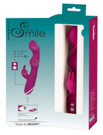 Фиолетовый вибратор A   G-Spot Rabbit Vibrator для стимуляции зон G и A - 23,6 см.