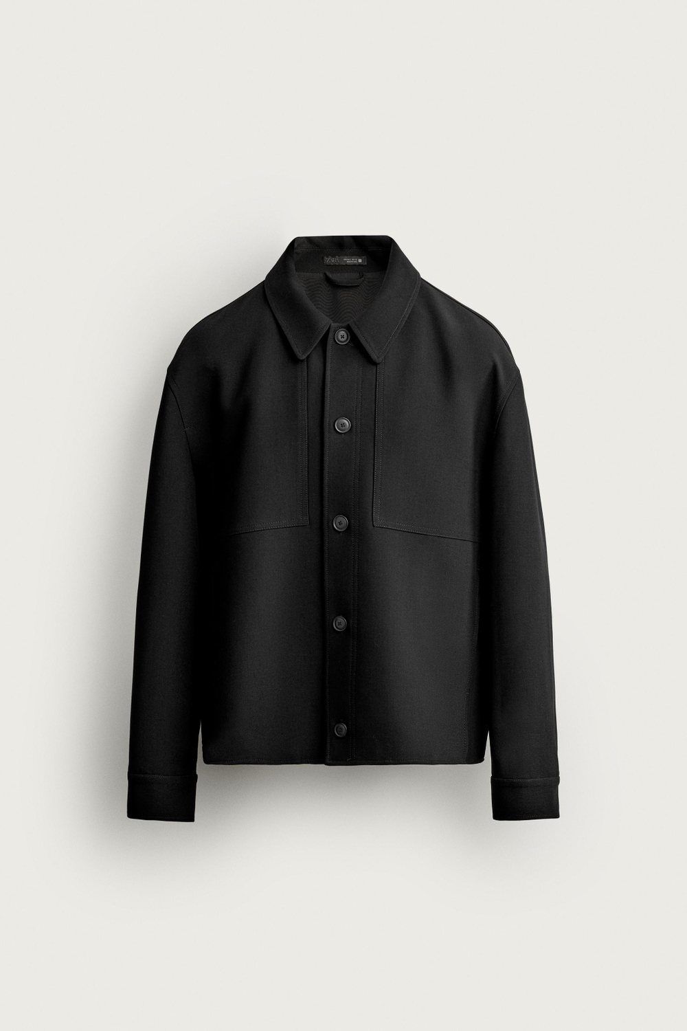 КУРТКА-РУБАШКА BOXY-FIT — ZARA