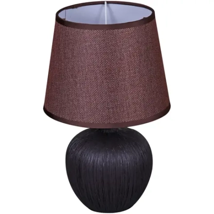 98570-0.7-01 dark brown светильник настольный Reluce, E14х1