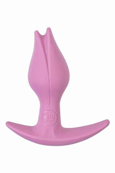 Розовый анальный стимулятор Bootie Fem - 8,5 см. (Цвет: розовый)