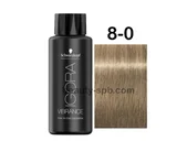 Schwarzkopf Professional - IGORA VIBRANCE - Демиперманентный краситель - 8-0 - IGORA Безпигментый оттенок для придания блеска 60 мл