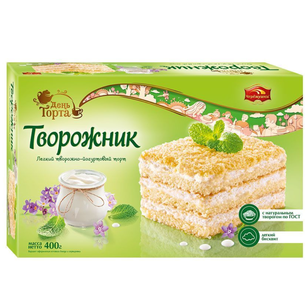 Торт День Торта Творожник 400 гр