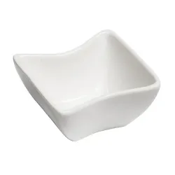 Соусник 80 мл 8*8 см h4,2 см Mini Mix квадратный белый фарфор P.L. Proff Cuisine [6]