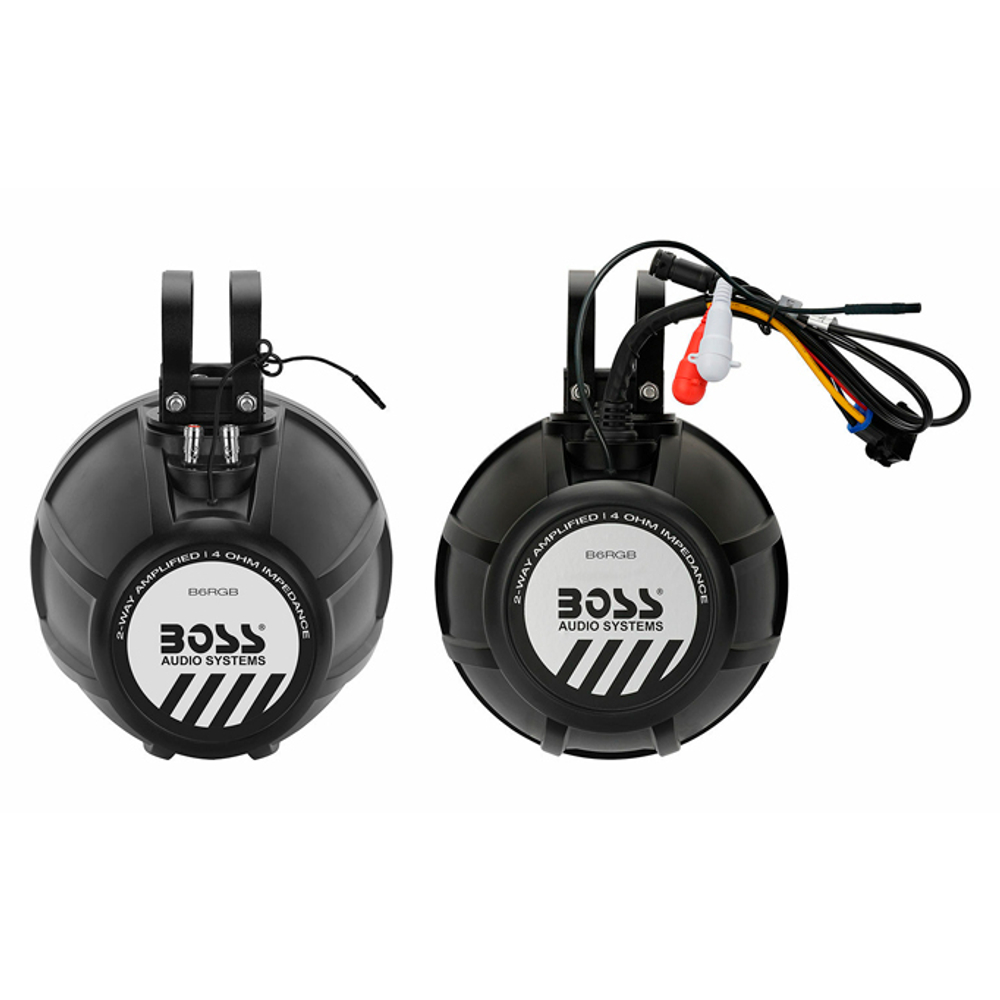 Комплект акуст.системы BossAudio,2 динамика 6,5" с BL и RGB
