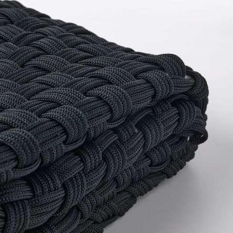 Чехол на подушку IKEA TOFTO (ТОФТО), Черный, 50x50 см