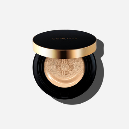GENOSYS    УХАЖИВАЮЩИЙ BB-КУШОН С ТОНИРУЮЩИМ ЭФФЕКТОМ BB КУШОН ТОН 02 beige    skin caring blemish balm cushion