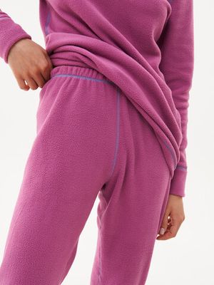 Термобелье женское Thermoline ZIP ткань Флис цвет Фиолетовый