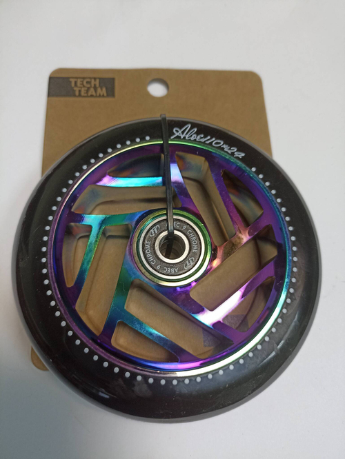 Колесо для самоката X-Treme 110*24мм, Aloe, neochrome