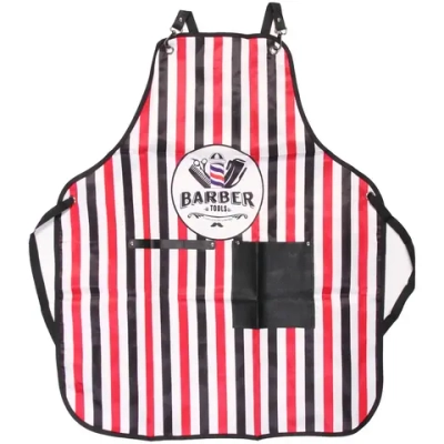 Фартук парикмахерский «BARBER», цвет как на фото, 80*68см (иск. кожа)