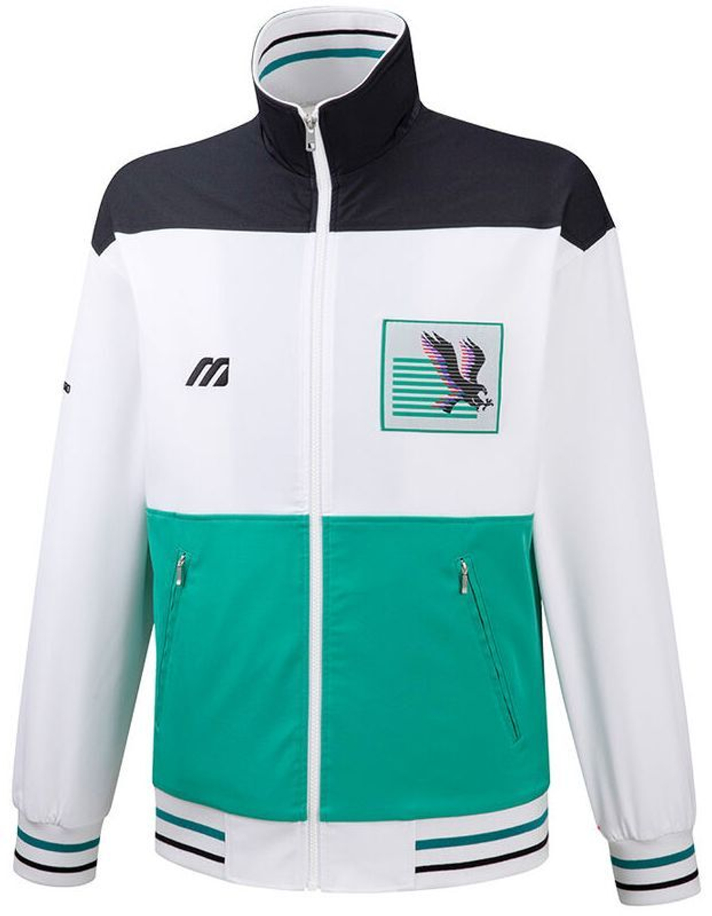 Куртка теннисная Mizuno Archive Jacket - white