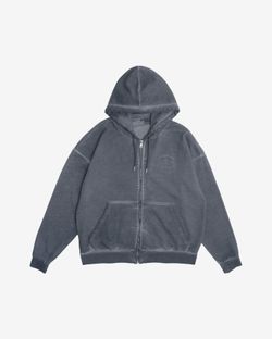 Худи Zip DDesigns in Garment Dyed Concrete