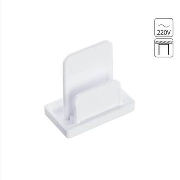 Коннектор-заглушка для трекового шинопровода A210233 белый Track Accessories Arte Lamp