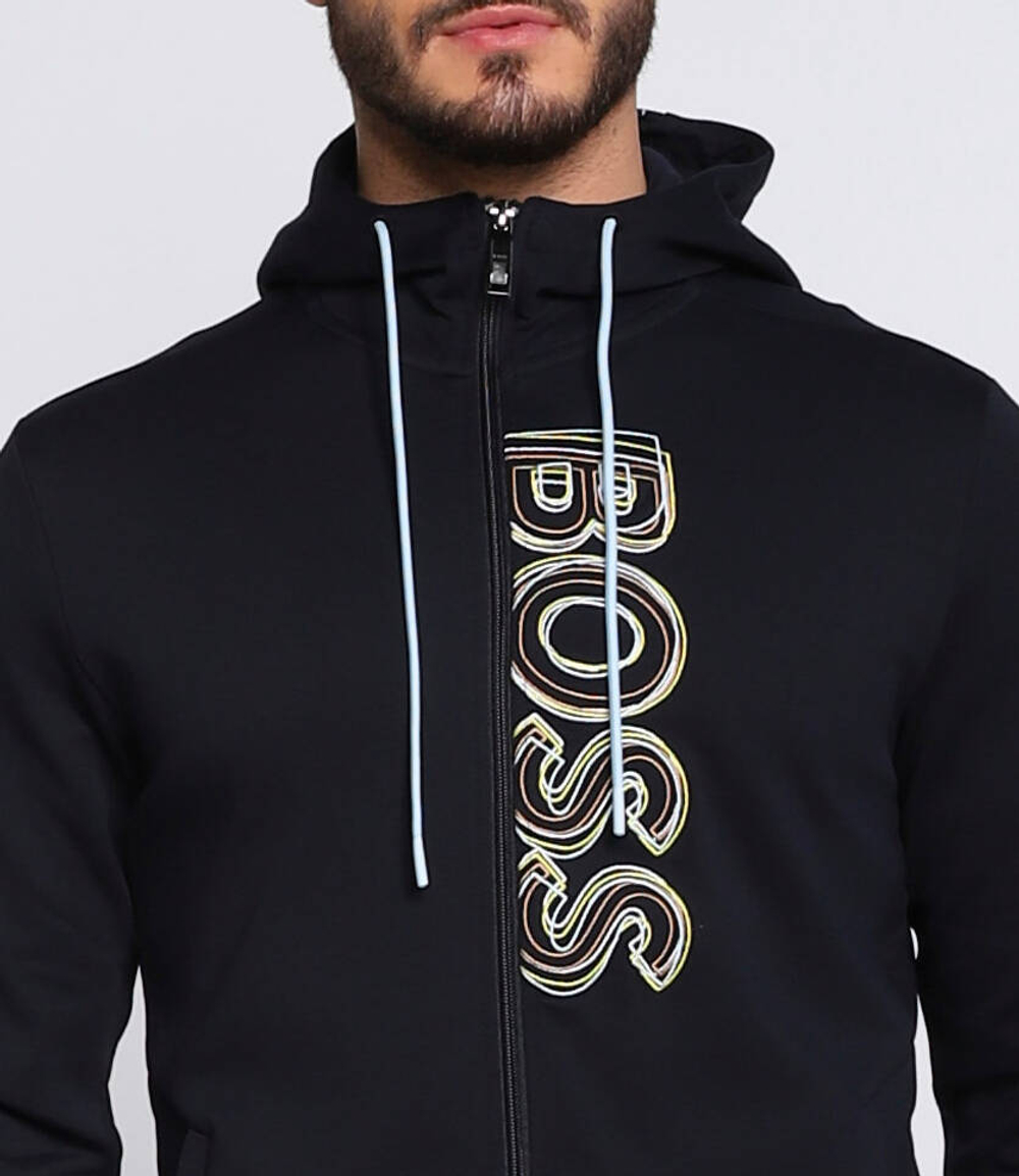Худи saggy 1 BOSS GREEN - темно-синий(50471880)