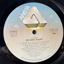 Винтажная виниловая пластинка LP The Monkees Golden Story (Япония 1980) (Без Оби)