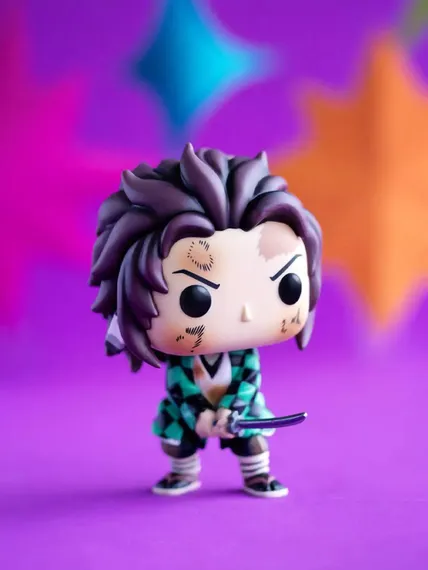 Фигурка Funko POP! Animation Demon Slayer Tanjiro Kamado (Training) (1403)