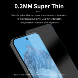 Защитное стекло с прозрачными рамками от Nillkin для Google Pixel 9 Pro XL, серия H+Pro Anti-Explosion Glass Screen Protector