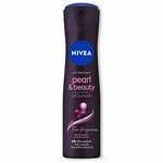 NIVEA Дезодорант - антиперсперант  спрей  Женский Pear&Beauty Fine Fragrance Black  150 мл ( Польша)