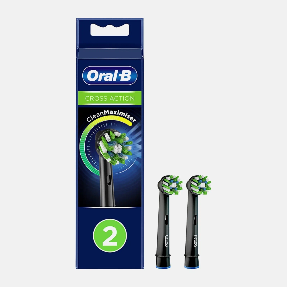 Насадка для электрической зубной щетки Oral-B Cross Action EB50BRB 2шт