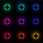 Citilux Сента CL237B160E RGB Люстра с пультом Белая