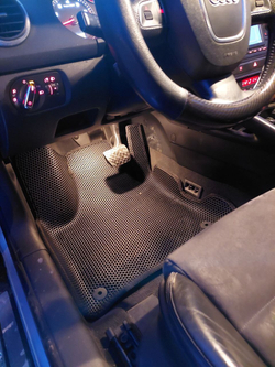 Автоковрики для AUDI A3, (8P) 3-х дверный х/б