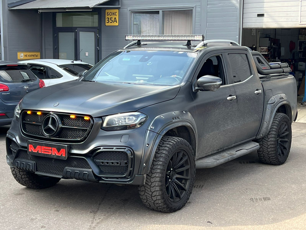 Роллета механическая на пикап Mercedes-Benz X-класс (крышка кузова )