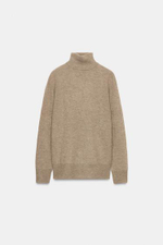 100% ЭКСТРА МЯГКИЙ ШЕРСТЯНОЙ СВИТЕР - ZARA