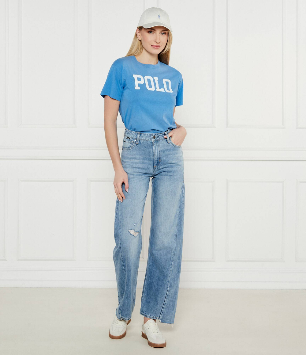 Футболка POLO RALPH LAUREN - голубой(211959617)