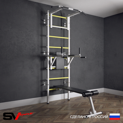 Шведская стенка Sv Sport (Турник стандарт/Брусья/Скамья)