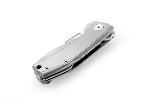 Нож Lion Steel NANO L/NA01GY, сталь клинка CPM-Magnacut, рукоять титан