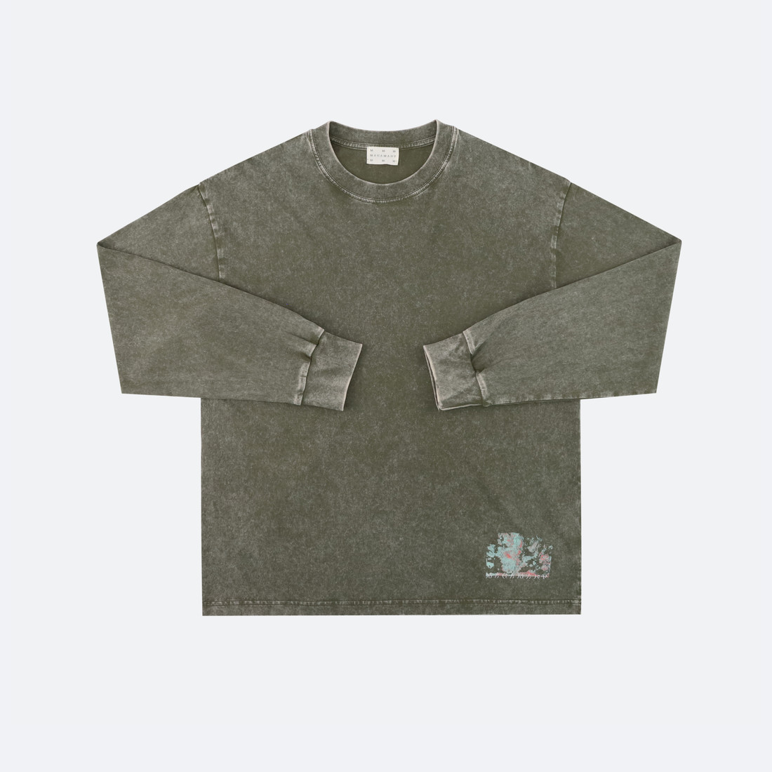 Купить Лонгслив Magamaev Crack Longsleeve (green)