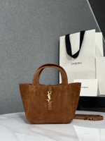 Женская сумка Saint Laurent Bea — коньячная — фото 2