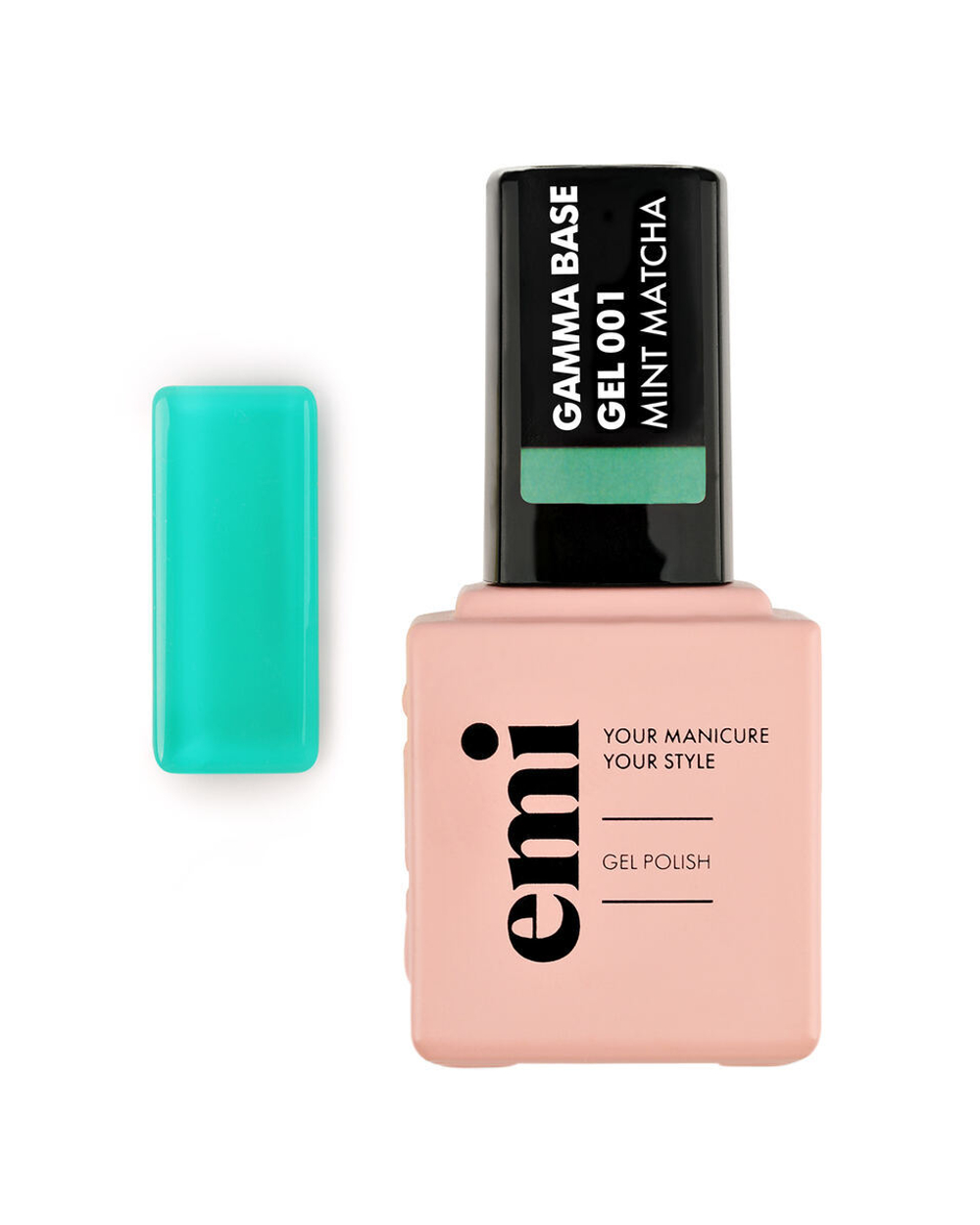 E.MiLac Gamma Base Gel №001 Mint matcha, 9 мл