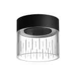359002 OVER NT23 000 черный Накладной светодиодный светильник IP20 LED 4000K 10W 85-265V AURA