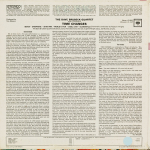 The Dave Brubeck Quartet - Time Changes - 1964 USA OG Press