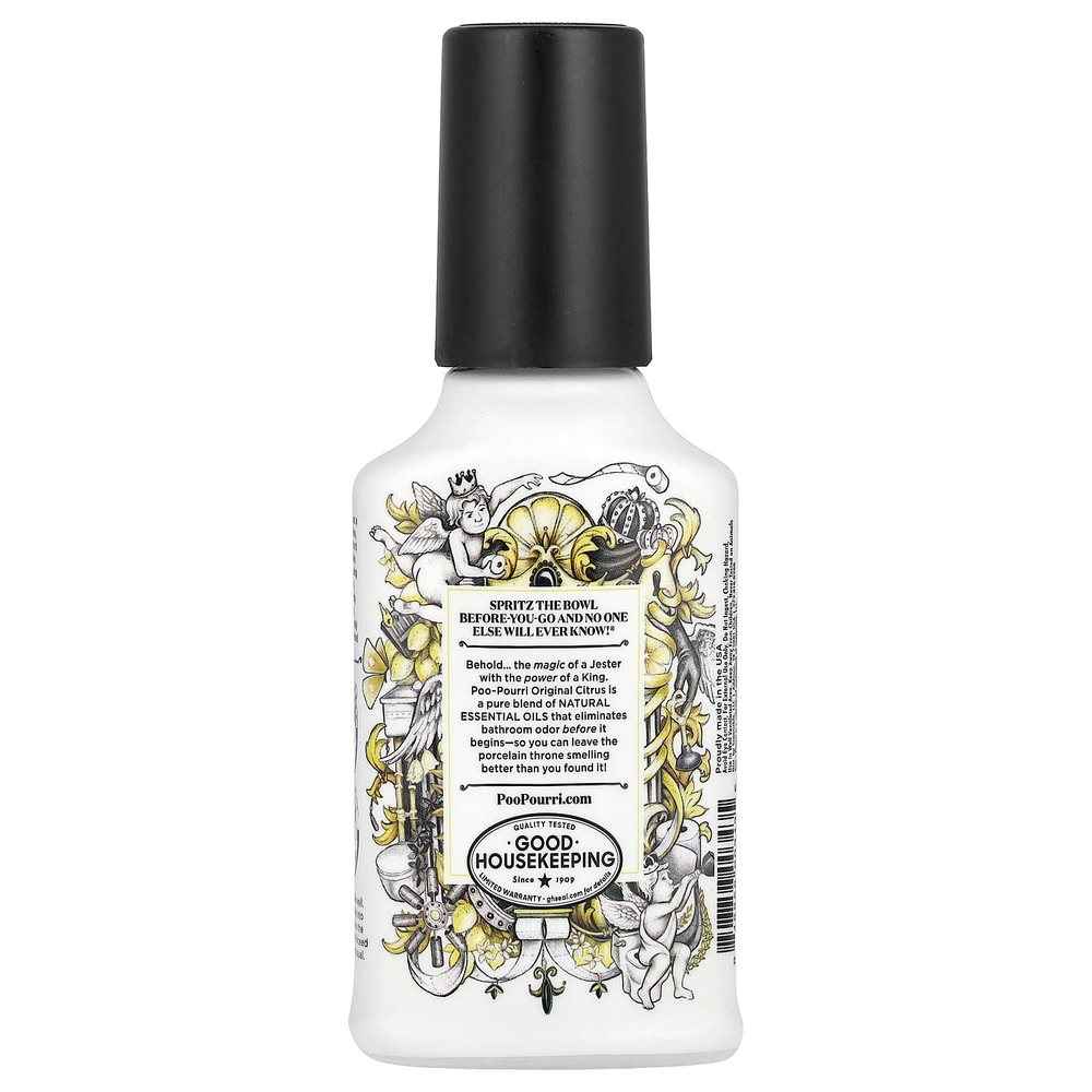Poo-Pourri, спрей для туалета Before-You-Go®, классический цитрус, 118 мл