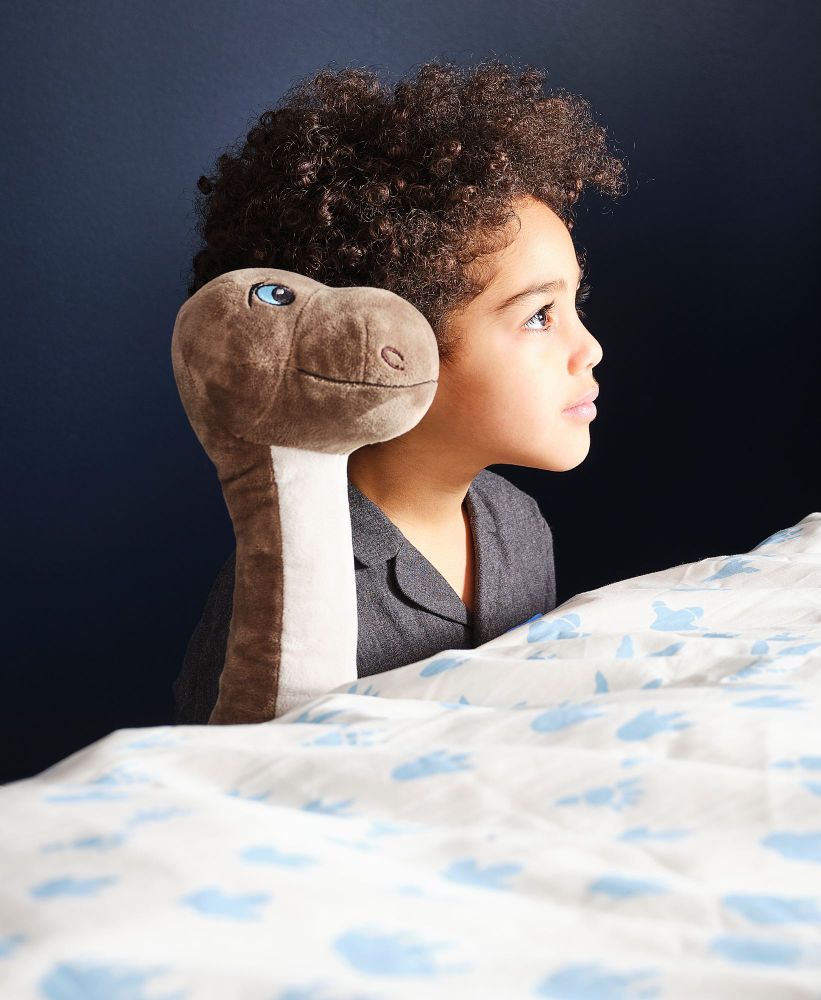 Мягкая игрушка IKEA JATTELIK (ЙЭТТЕЛИК), Динозавр, Коричневый, 55 см
