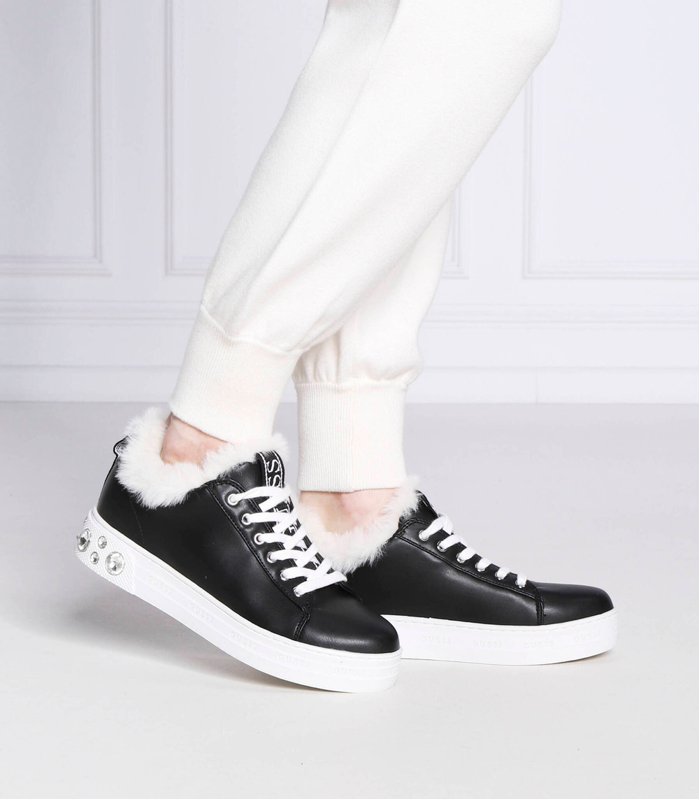 кроссовки rivet5 Guess - черный(FL8RV5 ELE12)