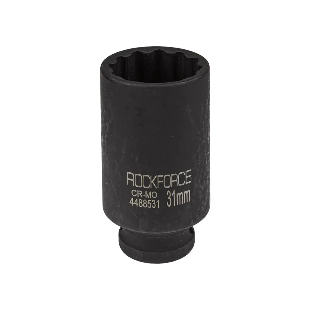 Головка ударная глубокая 31мм (12гр.), 1/2'' RockForce RF-4488531