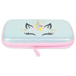 Пенал BRAUBERG SHINY, 1 отделение, 1 откидная планка, EVA, 22х13х4 см, "Unicorn", 271555