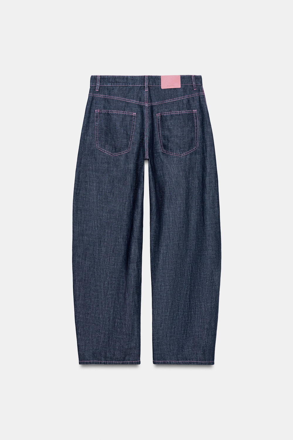 БРЮКИ BARREL ИЗ ЛЬНА — ZARA
