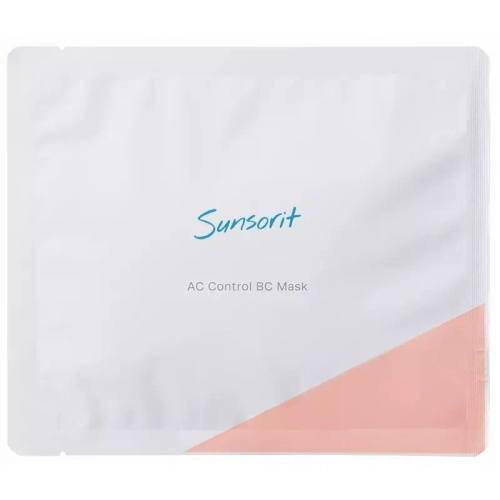 Sunsorit AC Control BC Mask. Маска для жирной, проблемной и чувствительной кожи лица на основе биоцеллюлозы Сансорит, 25 мл х 1 шт.