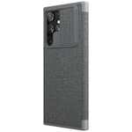 Чехол-книжка Nillkin Leather Qin Pro Cloth для Samsung Galaxy S22 Ultra