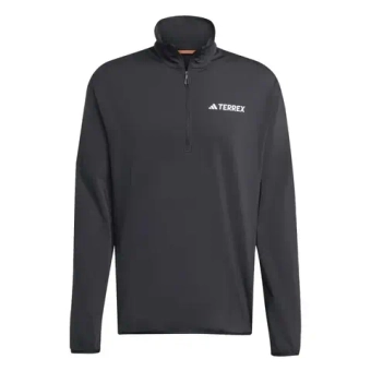 Мужская теннисная кофта Adidas Terrex Multi Climawarm Half Zip Tech - black