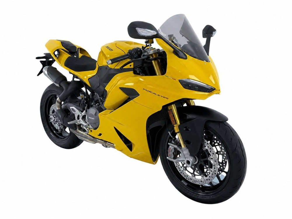 DU046F WRS SMOKE RACE WINDSCREEN +20MM (P V2 2025)