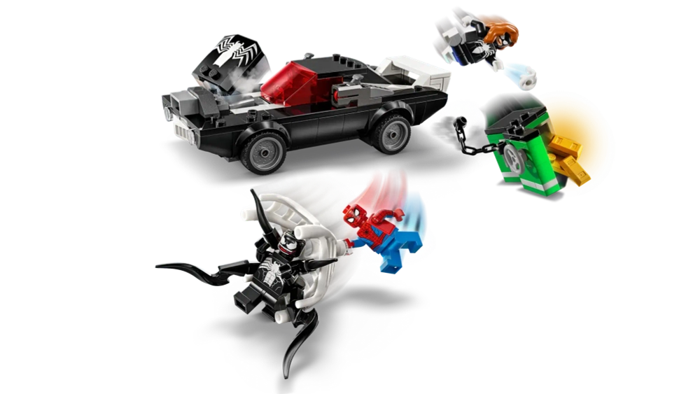 Конструктор LEGO Marvel 76309 Человек-паук против Венома Muscle Car